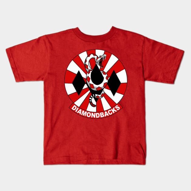 VFA-102 Diamondbacks - Super Hornet Kids T-Shirt by MBK